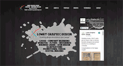 Desktop Screenshot of lowrygraphicdesign.com